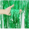 Kurtyna holograficzna dekoracja zielony 1x2m